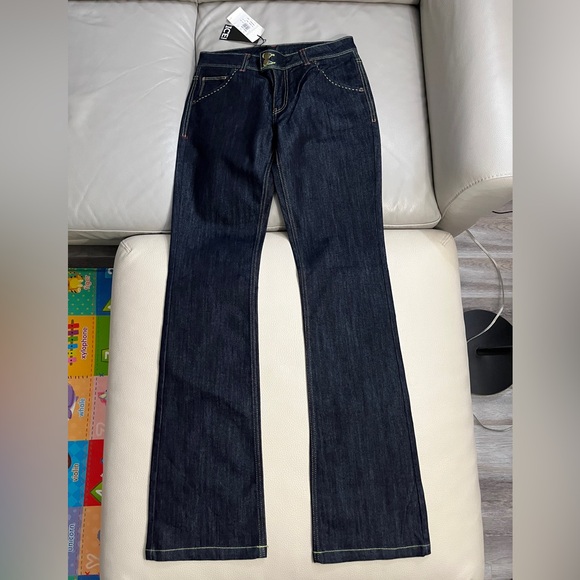 NWT - Ice Iceberg x DC Comics Women’s Mini Flared Jeans - Size 27, 29 -Very Rare - Picture 3 of 11